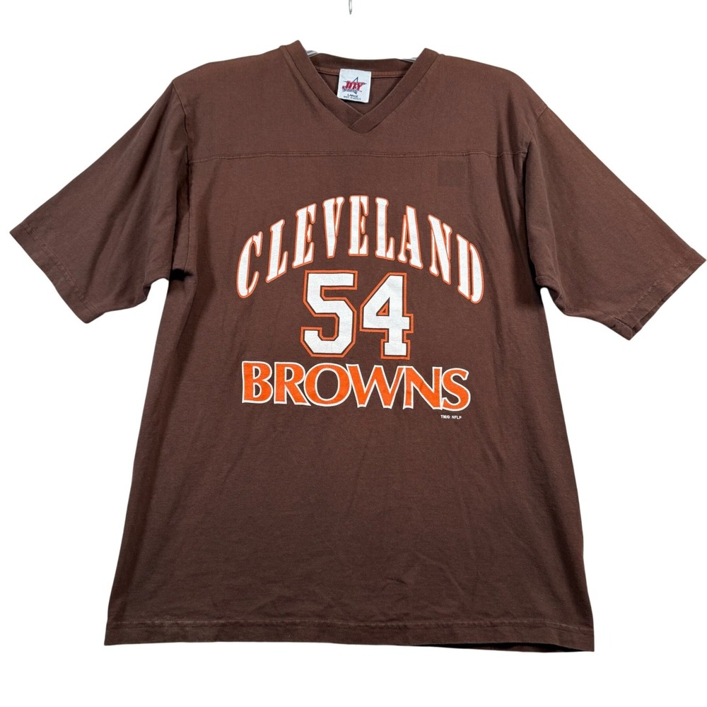 Vintage Cleveland Browns Chris Spielman #54 Football Mens Large NFL Tshirt